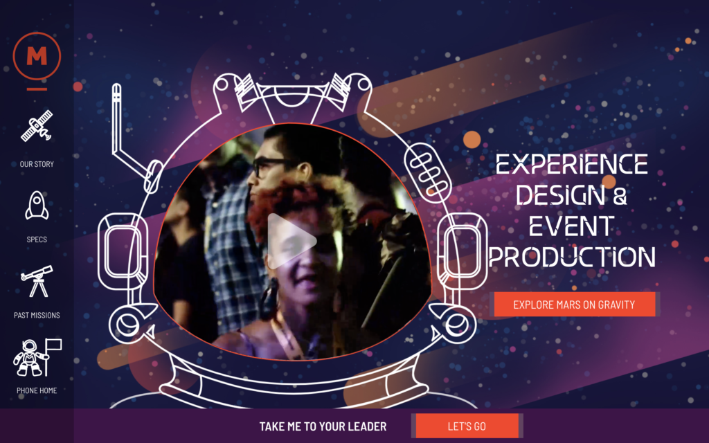 Mars on Gravity Lightning Fruit